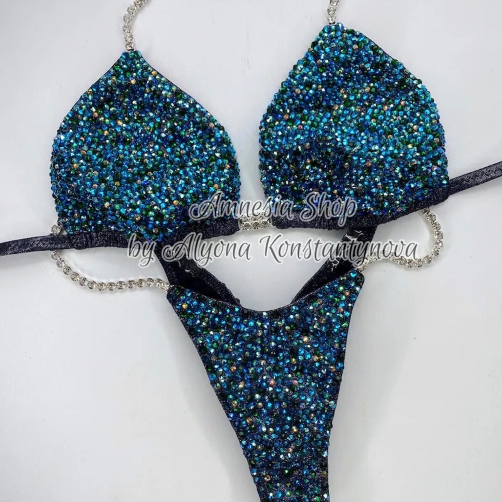 Turquoise Competition Bikini
